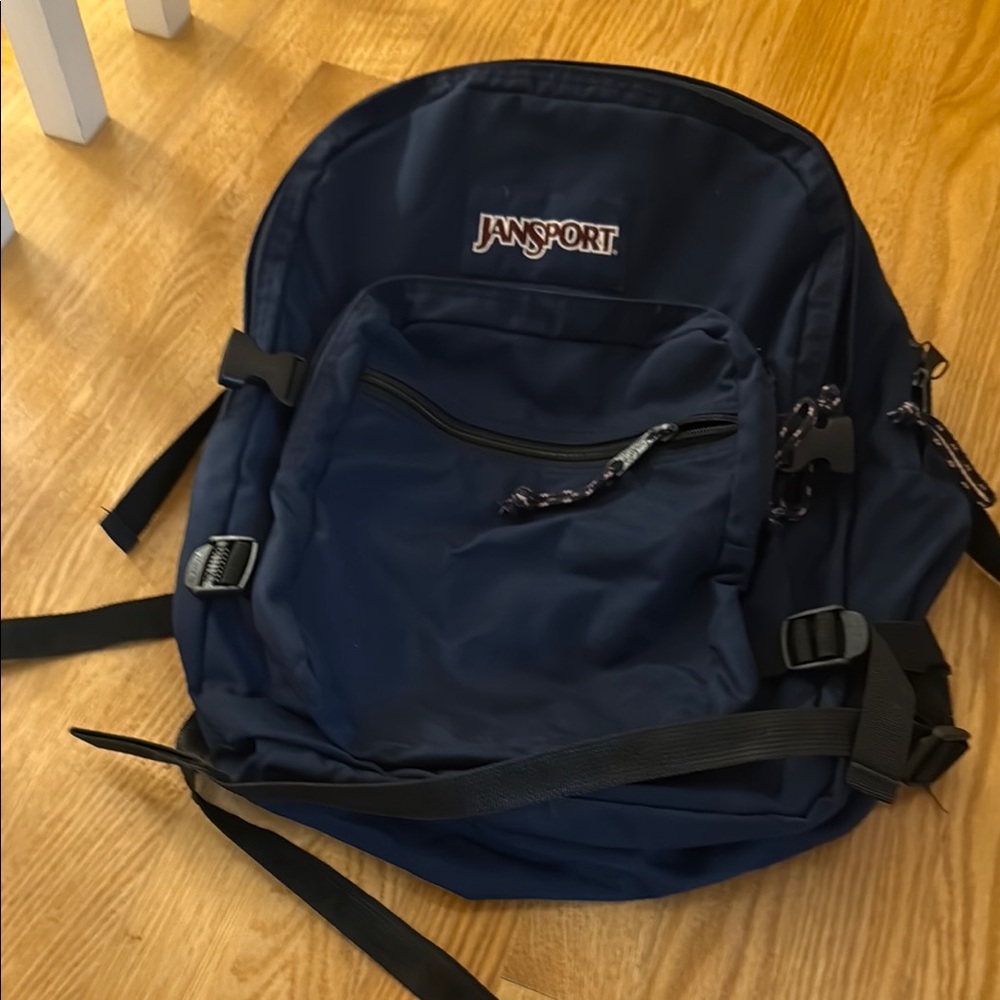 JanSport Navy Blue Backpack